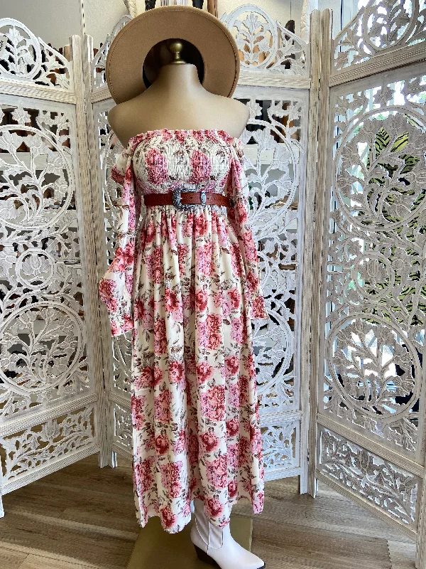 Maxi Floral Mock Dress