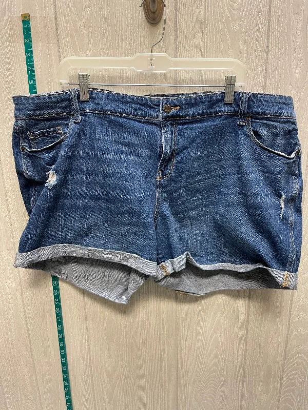 Blue Denim Shorts Old Navy, Size 22