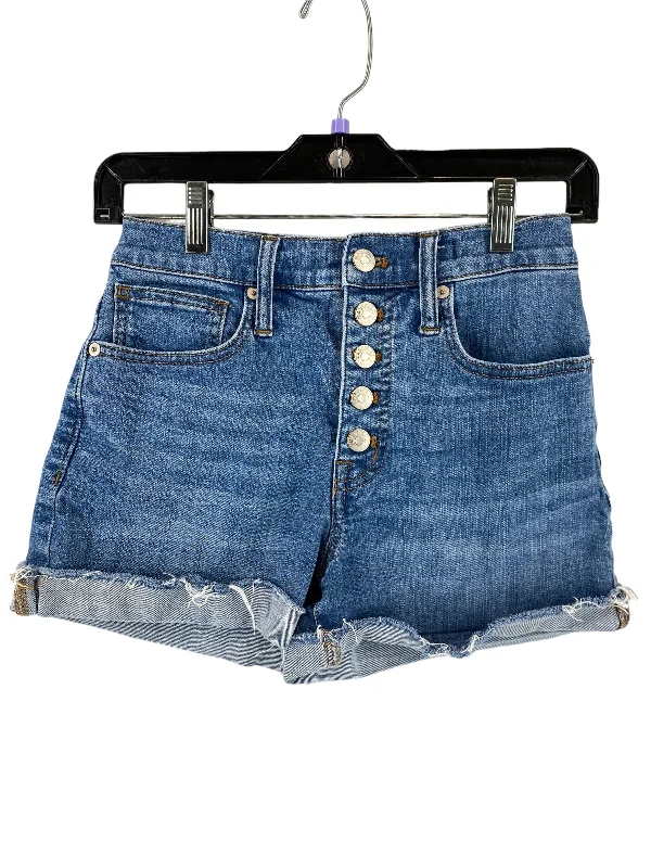 Blue Denim Shorts Madewell, Size 24