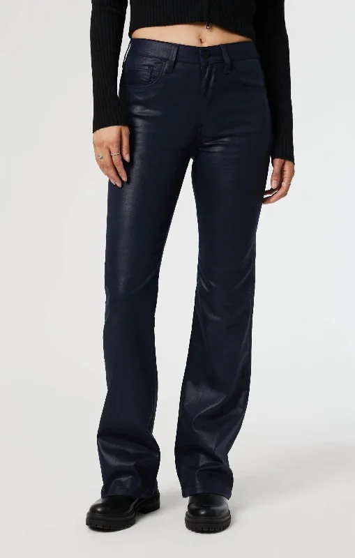 Maria Flare Pants In Indigo Jeather