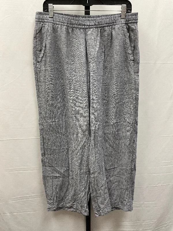 Pants Linen By Old Navy In Grey, Size: M