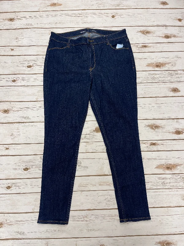 Jeans Skinny By Old Navy In Blue Denim, Size: 14