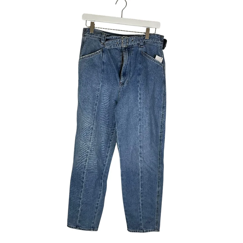 Jeans Straight By Madewell In Blue Denim, Size: 8