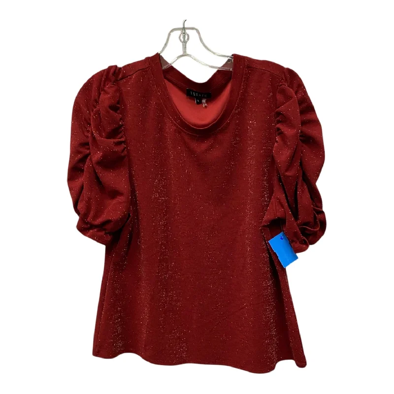 Top Ss By 1.State In Red, Size:L